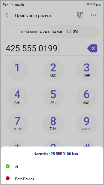 Nazovite sebe ili nekog drugog.