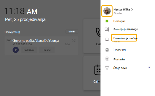 Mogućnost povezivanja uređaja