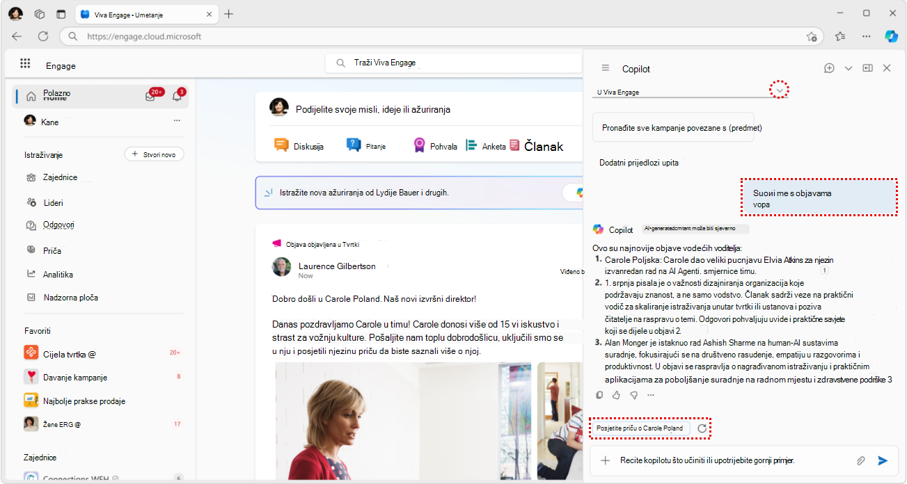 Globalno pretraživanje i pretraživanje naniže