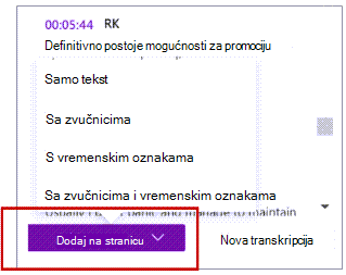 Dodaj na stranicu