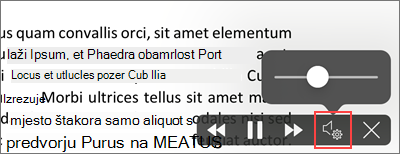 Povećavanje ili smanjivanje brzine čitanja