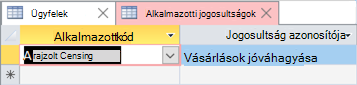 Tabs with Close command X