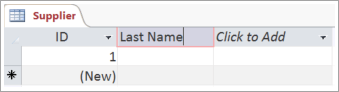 Képernyőrészlet egy oszlop leíró nevének hozzáadásához
