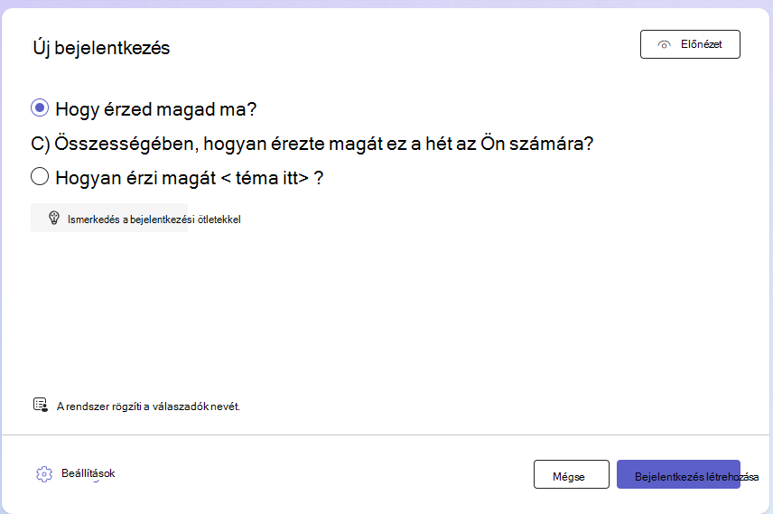 Képernyőkép az új bejelentkezésről.