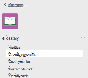 osztályjegyzetfüzet
