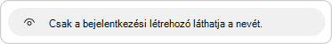 Az adatvédelmi leírást akkor adjuk meg, amikor válaszol a bejelentkezésre