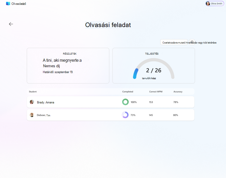 olvasási kihívás