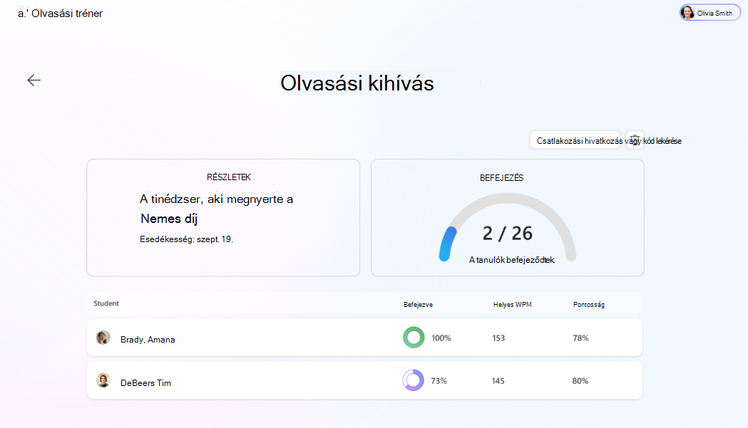 olvasási kihívás