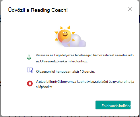 Felolvasás indítása