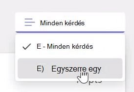egyenként