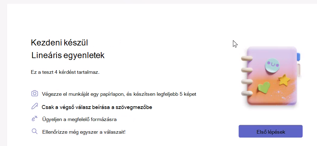 Képernyőkép a Start menüről.