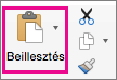On the Home tab, select Paste
