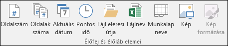 Élőfejek & élőlábak Tervezés menüszalaglap
