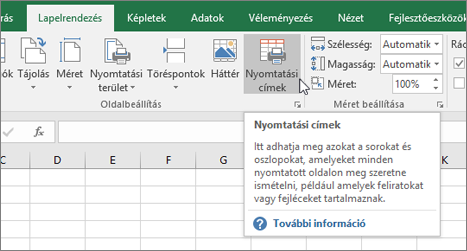 Nyomtatási címek