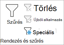 Speciális szűrés