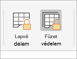 Kiemelt Füzetvédelem parancs a MacOS rendszerben