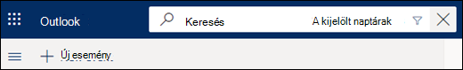 Keresés a naptárban