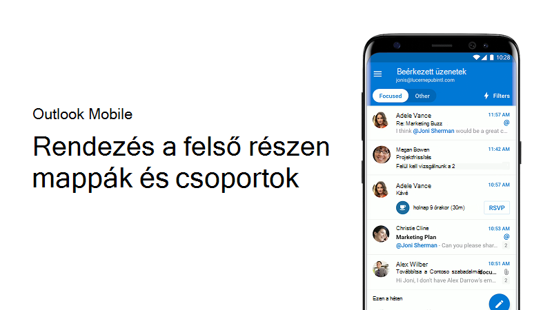 A Kedvenc mappák és csoportok funkciót bemutató videó miniatűrje