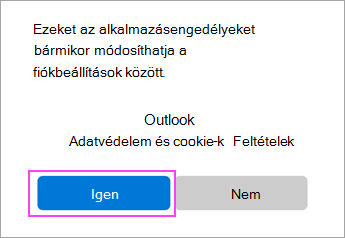 Engedélyek engedélyezése.