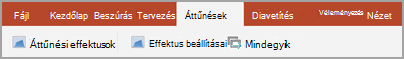 Áttűnések fül