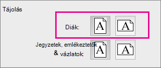 A Mac PPT oldaltájolása