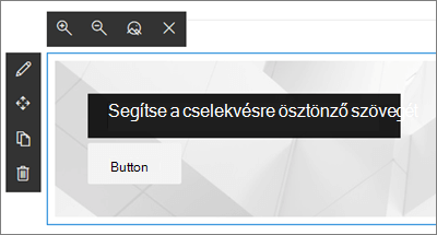 A SharePoint-webhelyek Cselekvésre felkérő kijelzője általános információkkal