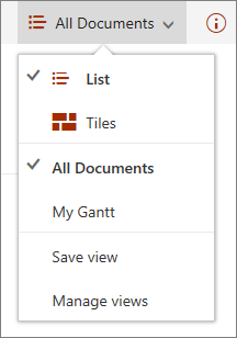 A Microsoft Edge Nézetek menüje