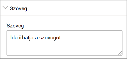 Szövegbevitel