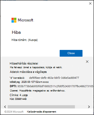 Klasszikus Outlook bejelentkezési hiba 4usqa