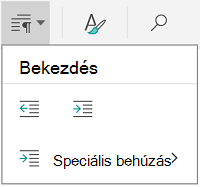 Bekezdés behúzása
