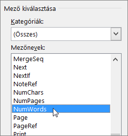A Mező párbeszédpanel