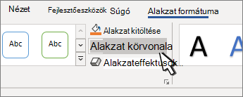 Körvonal gomb