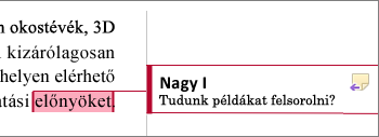 A comment in the margin is highlighted