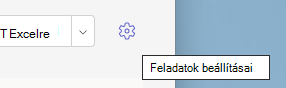 Feladatok beállításai