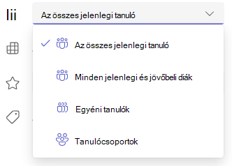 Jelenlegi diákok