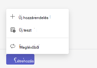 Képernyőkép az új feladatról