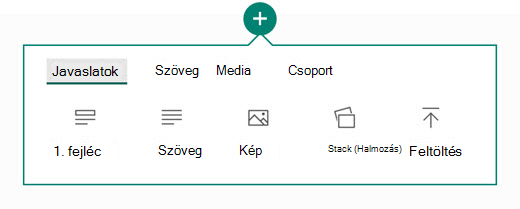 Milyen típusú tartalmat szeretne hozzáadni
