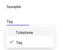 Képernyőkép a tulajdonosról.