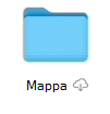 OneDrive Mac-hez az igény szerinti fájlok állapotát jelző ikon