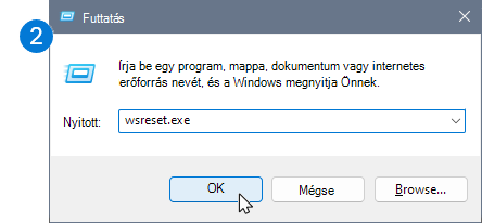 Képernyőkép az emblémáról és a parancssorról.