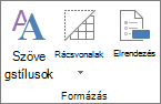 Szövegstílus megváltoztatása
