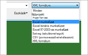 Az adatokat tartalmazó Excel-munkafüzet kiválasztása