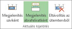 Display as Callout button in Project