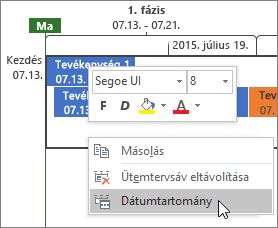 Dátumtartomány