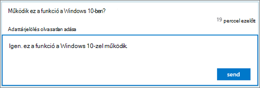 Válasz egy résztvevő névtelen kérdésére