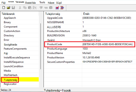 Screenshot of ORCA tool