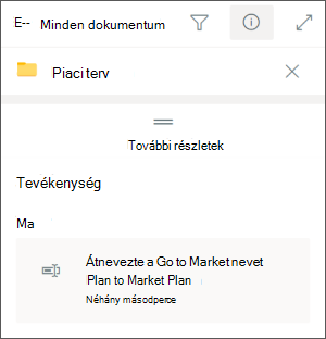 Teams Ent átnevez egy SharePoint-mappát