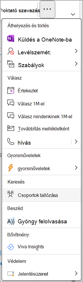 Viva Insights Outlook képernyőkép one.png