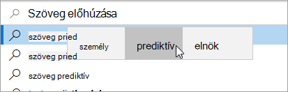Prediktív szövegbevitel képe