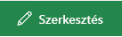 Képernyőkép: Hivatkozás szerkesztése gomb a SharePointban.